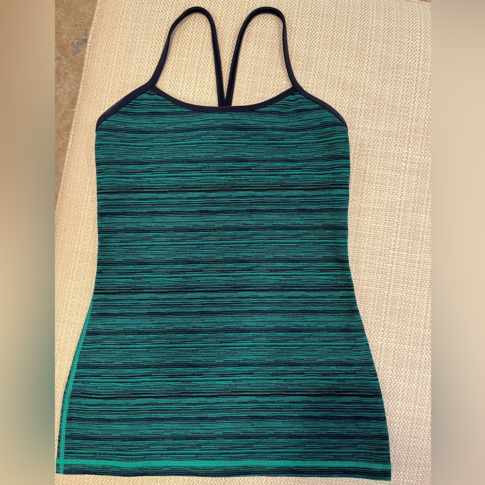 Lululemon size 6 power y tank top